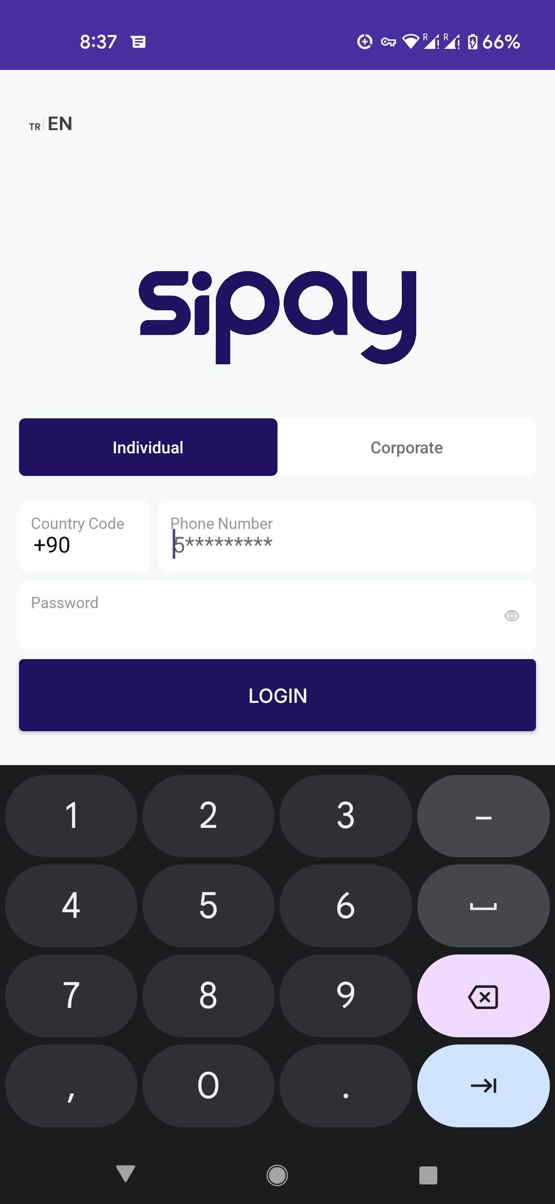 土耳其虚拟卡sipay,可以开10个卡,而且还有注册netflix,spotify等的返利