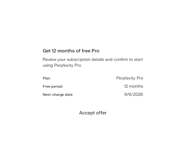 Perplexity pro免费一年,只要有paypal就可以领取了,中国大陆paypal也可以领取