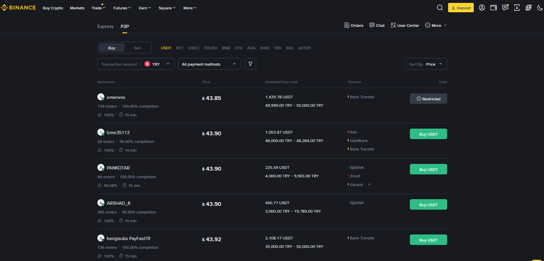 如何给土耳其sipay,ozan充值入金里拉,详细图文教程 如何给土耳其sipay,ozan充值入金里拉,详细图文教程