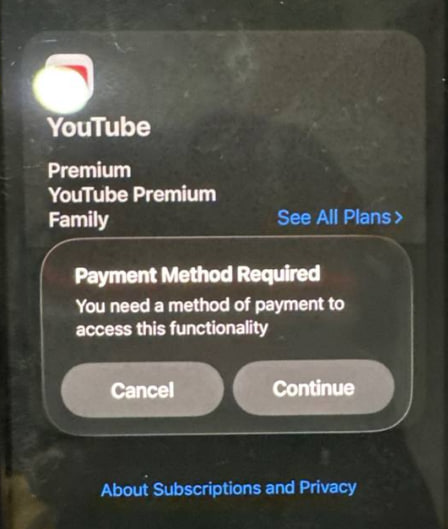 2026奈及利亞 YouTube Premium 蘋果 Apple ID 支付驗證 Payment Method Required 解決方案 2026奈及利亞 YouTube Premium 蘋果 Apple ID 支付驗證 Payment Method Required 解決方案